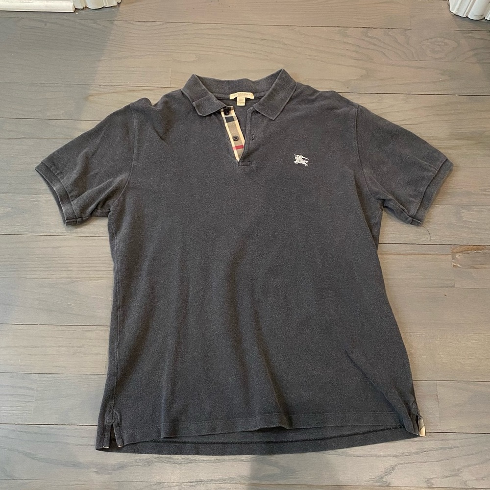 Mens Burberry Polo pre-owned size large